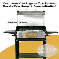 Assaisonnement pour barbecue et panier de cuisson pliable pour accessoires de cuisine en plein air