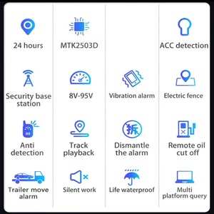 CJ780 <span class=keywords><strong>Yuntrack</strong></span> 4PIN 2G ACC Recordatorio de Encendido Antirrobo Relé de Vehículo con Imei Rastreador GPS - Product Image 4