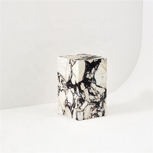 Modern Design Home Furniture Natural Stone Square Beige Travertine Plinth <strong>Table</strong> Low Plinth Marble Pillar <strong>Coffee</strong> <strong>Table</strong> <strong>Rectangle</strong> - Product Image 2