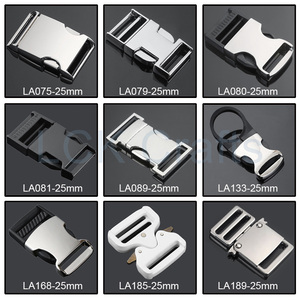 Khóa Kim Loại 1 Inch Khóa Phát Hành Bên Sử Dụng Cho 25Mm Webbing Paracord Bracelet Bag Ba Lô - Product Image 5