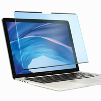 Pelindung Laptop magnetik, Filter layar Anti cahaya biru Anti silau untuk MacBook Air 13 "2022 M2 A2681