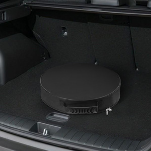 Bolsa de almacenamiento para pistola de carga, circular, negra, impermeable, ignífuga, para uso en viajes en vehículos eléctricos - Product Image 2