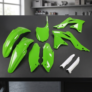 Kit de Carenado Completo de Plástico Verde 026 para Motocicleta Kawasaki KXF 250 2013-2016 - Product Image 2