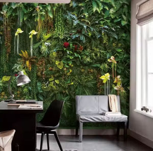 Papier Peint 3d Personnalisé Peel and Stick <span class=keywords><strong>Mural</strong></span> Nature Paysage Forêt <span class=keywords><strong>Photo</strong></span> Papier Peint À La Main Plante <span class=keywords><strong>Arbre</strong></span> Feuilles Floral Papier Peint <span class=keywords><strong>Mural</strong></span> - Product Image 3