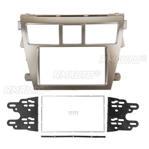 Car DVD/<b>CD</b> Radio Stereo Fascia Panel <b>Frame</b> 2DIN Adaptor Fitting Kit for TOYOTA Vios 2007-2012 Yaris Sedan 2006+ Belta 2005-2008 - Product Image 2
