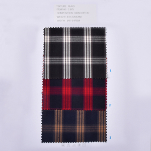 Tissus en coton à carreaux de qualité supérieure, prix bas, vente en gros directe d'usine pour chemises - Product Image 3