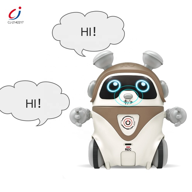 Education Smart Intelligent Dialogue Voice Control Robot, Robotic Dog Music Intelligent Voice Interactive Robot Toys for Kids
