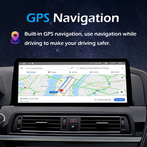 12.3インチAndroidタッチスクリーンカーDVDプレーヤーBMW5シリーズ2008-2017 GPSナビゲーション用のオリジナルNBTCICEVOシステムダッシュボード - Product Image 5