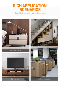 Omni Furniture Bluetooths Lock BLE RFID Gabinete de huellas dactilares Cerradura electrónica Cerradura de gabinete BLE oculta - Product Image 6