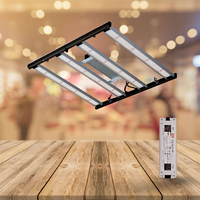 Lampu Tumbuh LED Aluminium Pintar 240W untuk Tahap Vegetatif, Pembungaan, dan Penyemaian Biji dengan IP54, Garansi 5 Tahun, Ra90 CRI, Dapat Diredupkan