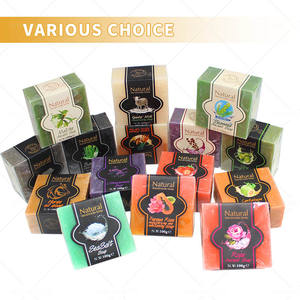 Jabón de Miel de Lujo con Logo de Marca OEM, Barra de Jabón de Pétalos de Miel de 100g, Paquete a Granel para Distribución en Cadenas de Supermercados y Centros Comerciales - Product Image 3