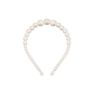 Nueva Retro diadema de perlas francesas, horquilla de temperamento informal de hadas, diadema de celebridad con diademas de estilo bosque de hadas para mujeres - Product Image 1