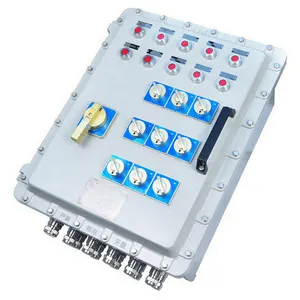 Customized IP66 Aluminum Alloy Explosion-Proof Control Station And Junction Box 24 Circuit Explosion Proof Board