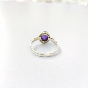 Anillo de Amatista, Plata de Ley 925, Anillo de Piedras Preciosas, Colección Hecha a Mano, Anillos Finos, Joyería de Plata, Precio al por Mayor - Product Image 6
