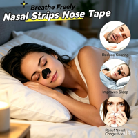 Bandes nasales universelles aux herbes multicolores anti-ronflement, combo de bandes nasales et de rubans buccaux certifiés CE pour la vente en gros