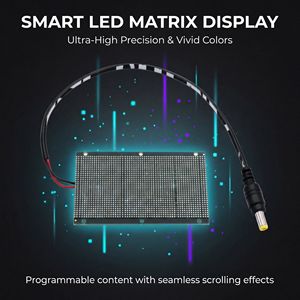 Prix d'usine, éclairage ambiant flexible pour voiture, affichage matriciel LED intelligent, livraison rapide en 1 à 2 jours, panneau LED - Product Image 5