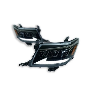 TYPY Car Accessories LED Lights for Toyota Vigo Headlight 3 Lens <b>Projector</b> Front <b>Lamp</b> Sequential Turn 2012-2014 - Product Image 1