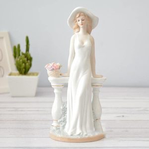 Grace Beautiful Girl Arts and Crafts <strong>Ballerina</strong> <strong>Figurine</strong> - Product Image 4