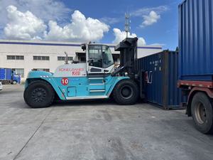 รถยกดีเซล Konecranes รุ่น SMV37-1200B ขนาด 25 ตัน ขับเคลื่อน 4 ล้อ เสากระโดงสองท่อน ระบบไฮดรอลิก พร้อมอุปกรณ์เสริม Side Shifter รับน้ำหนัก 1200 กิโลกรัม ความยาวงา 1500 มม. - Product Image 3