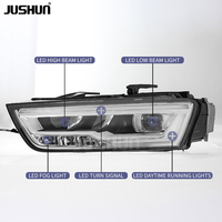 Ensemble de phares LED JUSHUN pour Audi Q3 SQ3 2016-2018, mise à niveau des phares, clignotants dynamiques, accessoires de voiture