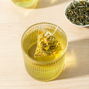 Bolsitas de Té de Jazmín Portátiles, Té de Jazmín Aromático Tradicional <span class=keywords><strong>Chino</strong></span>, Fresco y Suave, 2g*300 Bolsitas, Té Verde de Jazmín en Bolsitas Piramidales - Product Image 4
