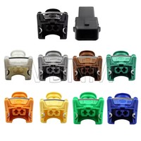 Connecteur d'injecteur de carburant 2 broches/voies EV1 Junior Power Timer JPT Jetronic Kits 282189-1 282762-1 Orange Bleu Vert Noir pour voiture