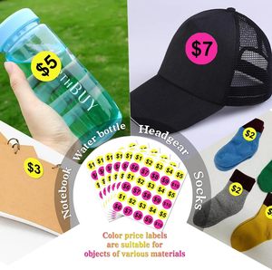 חצר מכירת חצר מדבקות מחיר מודפס מראש תוויות מחיר מחיר מראש עבור מוסך מכירת מוצרים למכירה חצר - Product Image 4