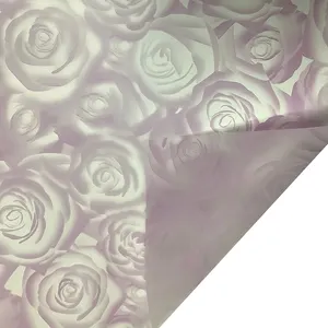 Wholesale Cellophane High Quality Plastic Rose Flower Wrapping Paper For Thanksgiving Day