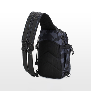 Dernier modèle de <span class=keywords><strong>sac</strong></span> de poitrine tactique imperméable convertible pour homme <span class=keywords><strong>Sac</strong></span> à <span class=keywords><strong>dos</strong></span> de pêche en plein air avec porte-canne à pêche - Product Image 4
