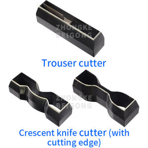 ISO 3376 Leerrektentestmonster snijmatrijs specimen snijder met 45 #   Staal - Product Image 4