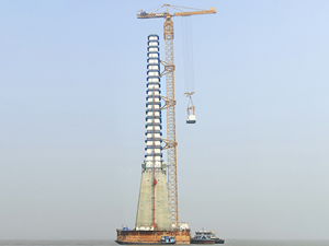 <strong>China</strong> Famous Brand D5200-240 <strong>Tower</strong> <strong>Crane</strong> 240 Ton Loading Capacity Featuring Motor Gearbox Gear Bearing Pump Core Components Sale - Product Image 5