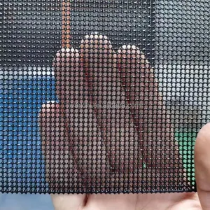 Manufacturer customized Black Coated Anti Theft SS304 316 Security Stainless Steel Wire Mesh Window Door Fly Screen