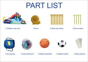 <span class=keywords><strong>2022</strong></span> Offre Spéciale toboggans aquatiques extérieurs château gonflable avec souffleur - Product Image 5