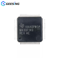 Microcontrolador de 16 bits de Ultra Bajo Consumo Geesing, 8MHz, 60KB Flash, LQFP-64, con ADC de 12 bits, 2xUSART, Grado Industrial MSP430F149IPMR
