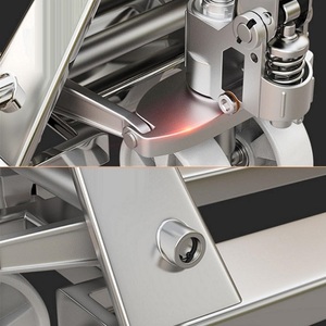 Transpaleta Manual Resistente a la Corrosión de 2 Toneladas 2.5 Toneladas, Rueda de Nailon de 3.5mm 3.75mm de Espesor, Transpaleta Manual de Acero Inoxidable - Product Image 6