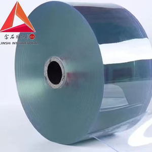 Rouleau de rideau en PVC transparent flexible de 300 mm x 3 mm de l'usine Jinshi pour rideau de porte - Product Image 1