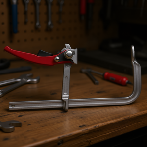 Abrazadera de acero templado Fervi para mecánicos, herramienta de taller de alta resistencia de 12 pulgadas - Product Image 3