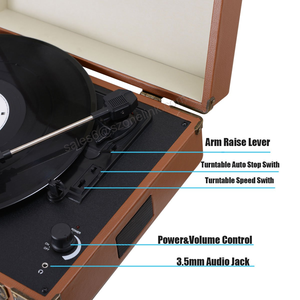 Винтажный 3-скоростной проигрыватель - Product Image 1