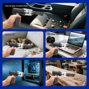 Ventilador Turbo Inalámbrico, Soplador de Aire Comprimido, 160g de Presión de Viento, Ventilador Turbo Recargable de Alta Potencia para Limpieza de Polvo en Autos y Teclados - Product Image 4