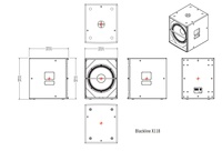 Système de sonorisation AG X118 avec interface NL4, 800W/3200W et plage de fréquences de 42Hz à 150Hz pour DJ