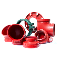Adaptateur et raccord en fonte durable, PN16/PN25, pour tuyauterie industrielle, fourniture d'usine, livraison rapide