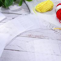 78119 4 \ "X 4 \" feuilles de toile en plastique carrées pour broderie tricot Crochet-pour bricolage artisanat projets d'artisanat