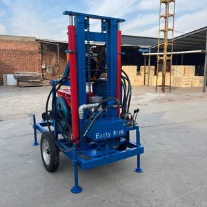 100m 150m 200m 깊은 휴대용 디젤 로타리 물 우물 드릴링 장비 드릴링 머신 - Product Image 6