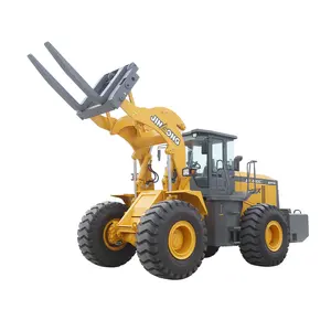 Chinese Brand jingong JGM751 Max. Lifting Height 3470mm Rated Loading Capacity 16 ton forklift loader for stone factory