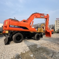 Machine de construction fiable DH210W-7, fonctions complètes, entièrement testée, fonctionnement stable pour les tâches d'ingénierie moyennes