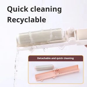 <span class=keywords><strong>Rodillo</strong></span> <span class=keywords><strong>Quitapelusas</strong></span> de Plástico Reutilizable, Plegable y Lavable A3519, Tamaño Pequeño para Mascotas, Eliminación de Pelo Adhesivo - Product Image 5