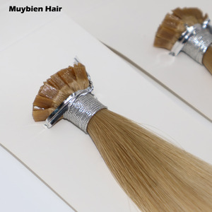 Extensiones de Cabello Humano con Punta I, 100% Remy Ruso, Extensiones de Cabello con Punta Plana, Extensiones de Cabello con Punta <span class=keywords><strong>Y</strong></span>, <span class=keywords><strong>K</strong></span> <span class=keywords><strong>y</strong></span> <span class=keywords><strong>U</strong></span> al por Mayor - Product Image 3