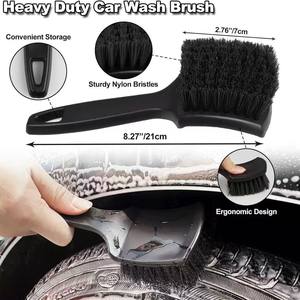 NOUVEAU Kit de brosses pour roues et pneus de <span class=keywords><strong>voiture</strong></span>, <span class=keywords><strong>brosse</strong></span> de nettoyage de roues, kit d'accessoires de nettoyage et de <span class=keywords><strong>lavage</strong></span> pour le detailing automobile, en promotion sur <span class=keywords><strong>Amazon</strong></span> - Product Image 2