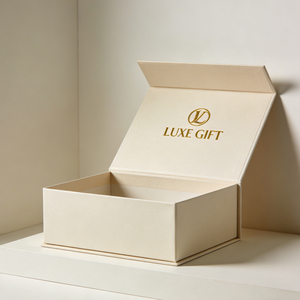 Boîte cadeau magnétique en kraft brun <span class=keywords><strong>CRD</strong></span> avec couvercle, emballage en papier rigide écologique pour les petites entreprises - Product Image 1