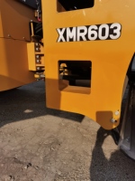 Mini-compacteur vibrant à double tambour de 6 tonnes XMR603, pour la compactation d'asphalte routier et municipal, avec réservoir d'eau en option, raclette en caoutchouc